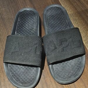 Black Men's APL Slides Size 10